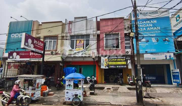 Dijual Ruko ada 2 Unit Gandeng Pasar Anyar Tangerang Kota Lokasi Strategis Wie