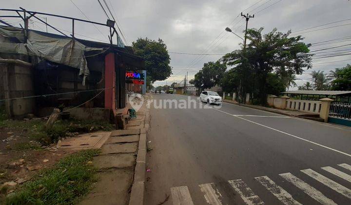 Tanah/kavling darat bonus bangunan,harga murah,lokasi strategis di jalan raya Cileungsi - Jonggol,Cileungsi,kabupaten bogor 1