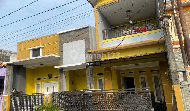 Rumah 2 lantai,harga murah,semi furnished,siap huni,lokasi strategis di perumahan SBS,harapan jaya,Medan satria,Bekasi  1