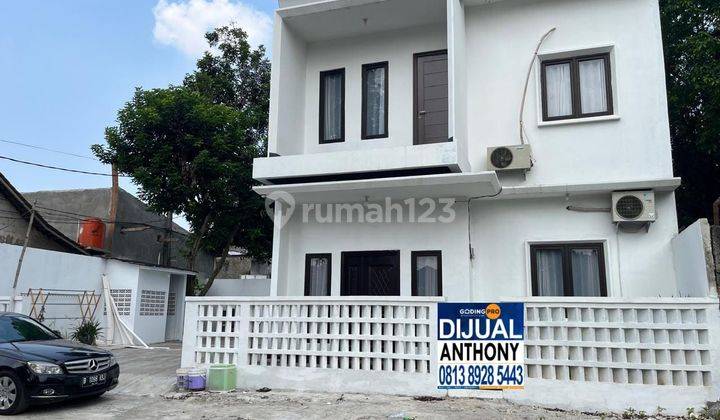 Rumah 2 lantai,bangunan baru,minimalis modern,siap huni,lokasi strategis di Ciangsana belakang kota wisata,Bogor  1