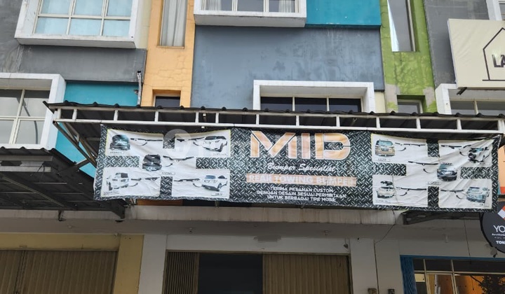 Ruko Arana Kota Harapan Indah Bekasi 2,5 Lantai Siap Pakai Lokasi Strategis Dan Ramai,bebas Banjir 