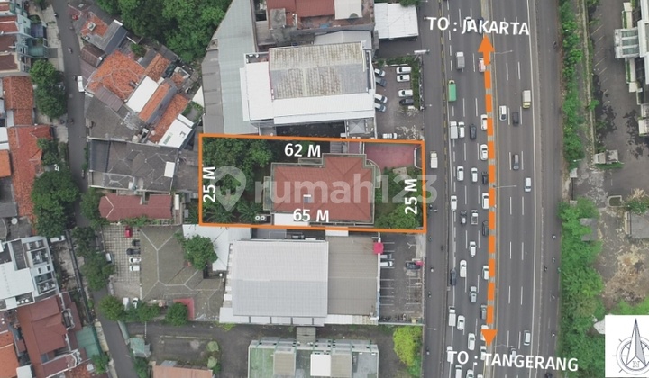 Rumah Seharga Tanah,siap Huni,bebas Banjir Di Tanjung Duren,petamburan,jakarta Barat