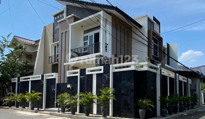 Rumah Hook 2 Lantai Termurah Harga Dibawah Pasaran,bebas Banjir,full Furnished Di Komplek Elit Pulomas,pulomas Barat,kayuputih,jakarta Timur 