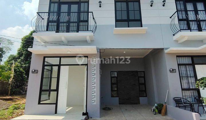 Rumah cantik clasik eropa Free biaya2 di tapos,depok strategis  2