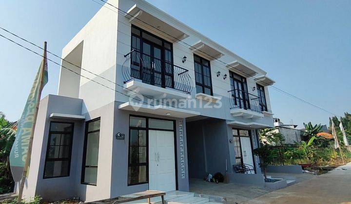 Rumah cantik clasik eropa Free biaya2 di tapos,depok strategis  2