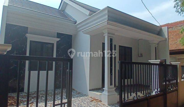 Rumah clasik modern ready 1 lantai di kalimulya, Cilodong murah 1