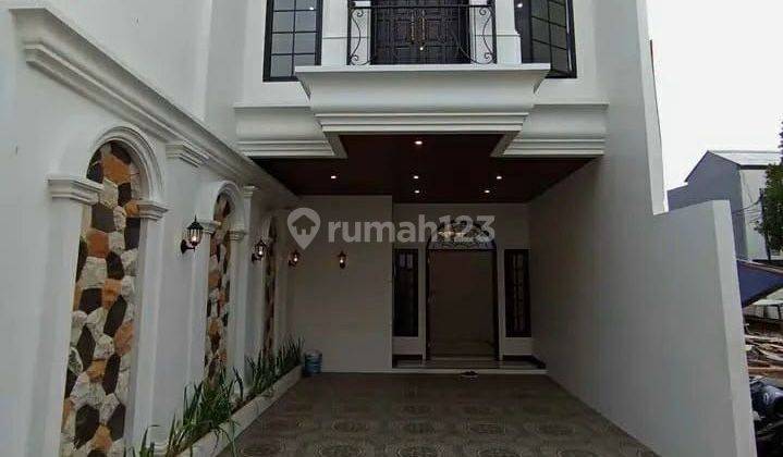 Rumah Modern Clasik 2lt Di Jatiwaringin,strategis Dan Bebs Banjir 2