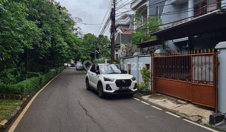 Rumah Asri Hijau Dlm Komplek Benhil Di Jakarta Pusat,bebas Banjir 2