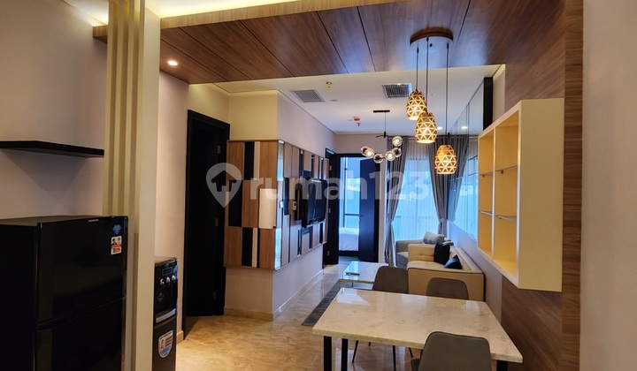 For Rent Sudirman Suite Apartment Furnished 2+1 Bedroom 80m² in South Jakarta