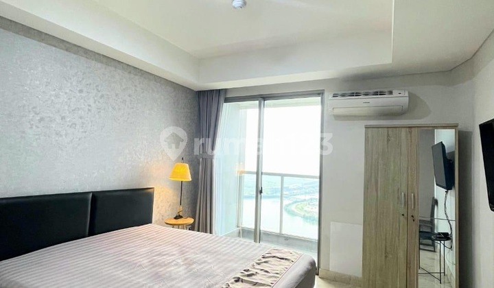 Disewa Apartemen PIK Gold Coast Furnish uk28m2 Sea View at Jakarta Utara
