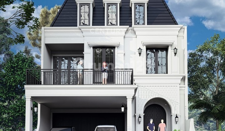 Dijual Rumah New Brand Ada Kolam Renang di Bintaro Sektor 3