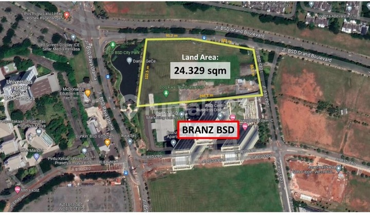 Kavling komersial dan residensial di BSD City Lokasi Strategis Kavling komersial dan residensial di BSD City Lokasi Strategis