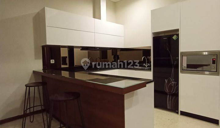 dapur apartemen senopati penthouse view sudiman