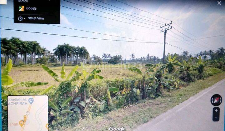 Tanah Komersil Tanjung Lesung Banten.dijual Cepat 1