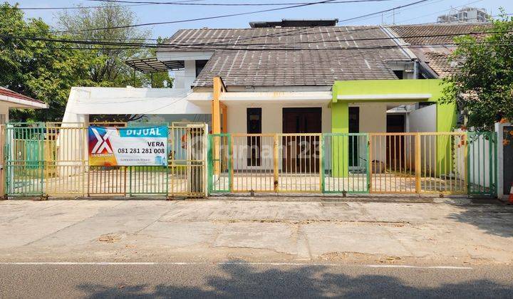 TURUN HARGA, RUMAH HOEK 2 LANTAI DI DAERAH CEMPAKA PUTIH TENGAH JAKARTA PUSAT, STOCK JUAL HOEK TERBATAS DENGAN LOKASI STRATEGIS 1