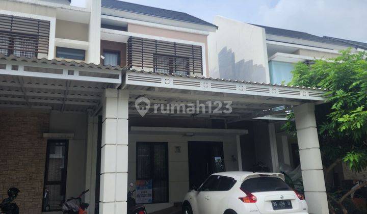 JUAL RUGI DAN HARGA NEGO RUMAH 2 LANTAI SHGB DI BURGUNDY RESIDENCE, THE ORCHARD SUMMARECON BEKASI 1