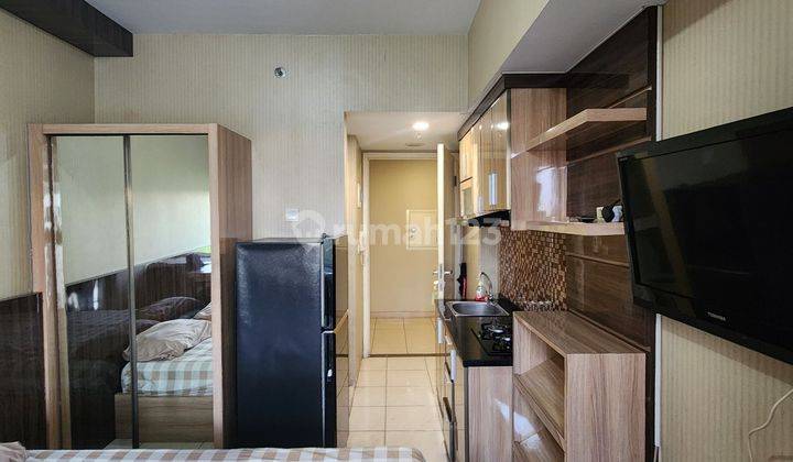 JUAL MURAH APARTEMEN THE SPRINGLAKE TIPE STUDIO DI MENARA DAVALIA FULL FURNISHED DENGAN VIEW LAKE DAN VIEW MAL SUMMARECON BEKASI 1