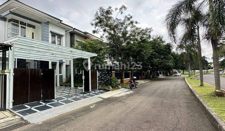 JUAL HARGA MURAH BANGET RUMAH 2 LANTAI KONDISI BAGUS RAPI DAN SEMI FURNISHED DI CLUSTER SUMMER FESTIVAL GRANDWISATA BEKASI 2