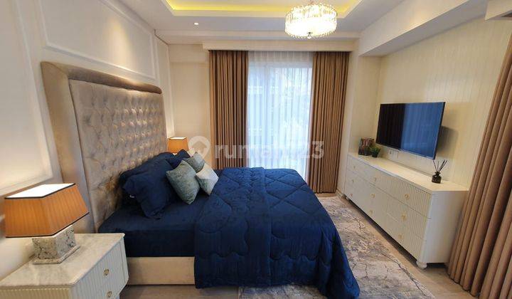 APARTEMEN THE PRIMROSE CONDOVILLA 3 KAMAR TIDUR HOEK FURNISHED BAGUS DAN SANGAT LENGKAP DI SUMMARECON BEKASI 2