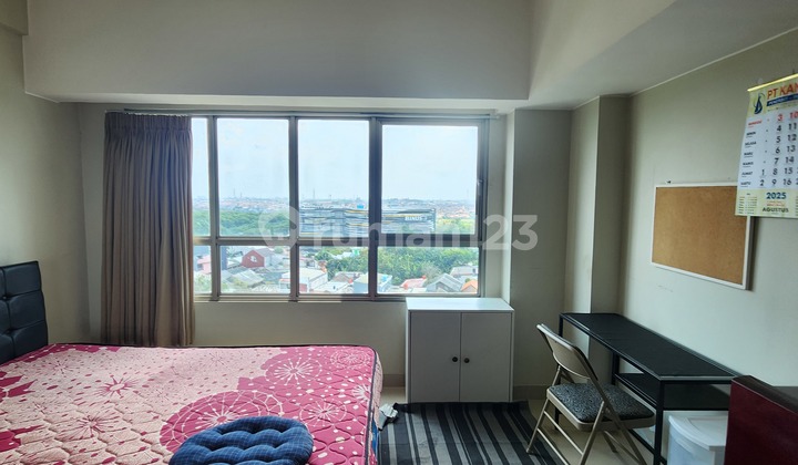 Quick Sale Studio Type Furnished Certificate In The Springlake View Apartment Elodea Tower Near Bina Nusantara University And Summarecon Mall Bekasi