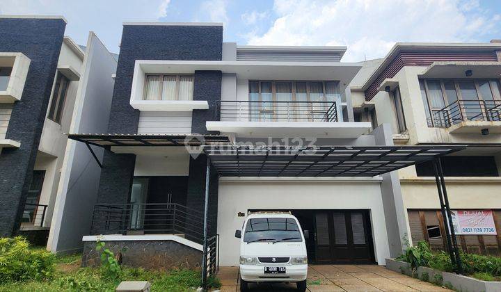 Jual Harga Nego Rumah 3 Lantai Shm Kondisi Bagus Bonus Gorden Dan Kitchen Set Di Raffles Hills Cibubur 1