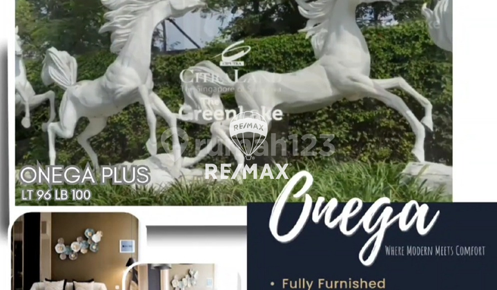 Dijual Rumah Greenlake Type Onega 2