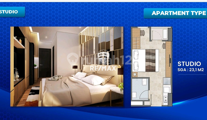 Dijual Apartemen Vittorio Babatan Wiyung 2