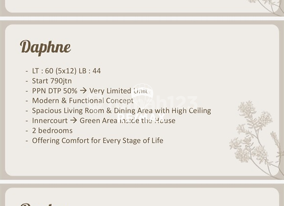 Dijual Rumah North West Hill Cluster Baru 1