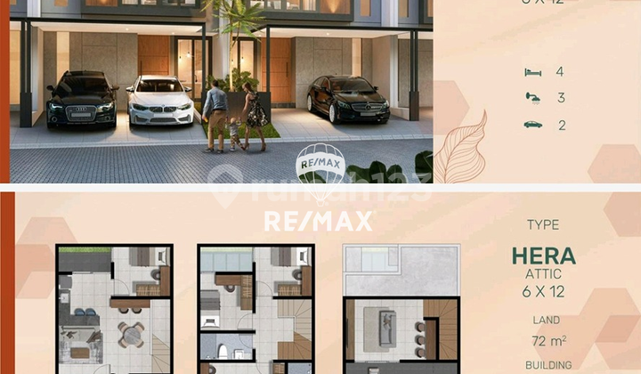 Dijual Rumah Citraland Utara North West Central Hera 1