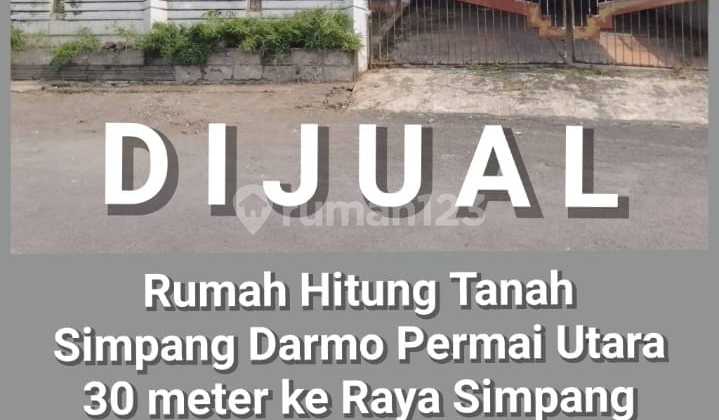 Dijual Rumah Jl Simpang Darmo Permai Utara 1