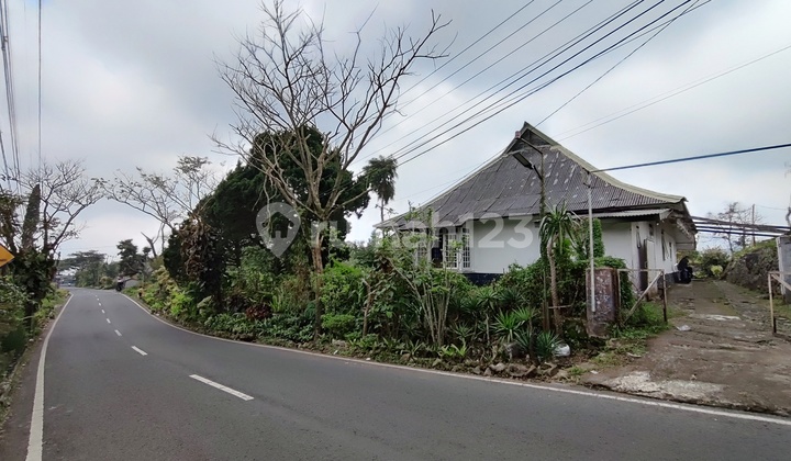 Tanah Strategis Luas 6515 Meter Dekat Wisata Taman Cibodas