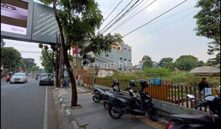 Tanah Strategis Pinggir Jalan Sangat Marketable di Buah Batu Bandung 1