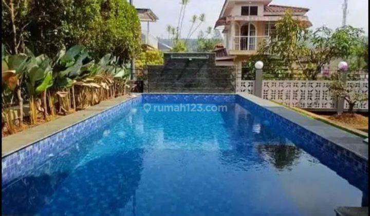 Villa bagus di kota bunga full furnished ada kolam renang 2