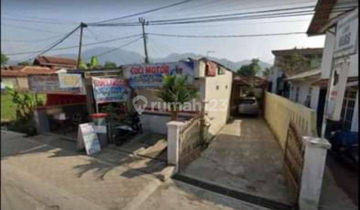 Rumah 2 Ruko 2 cocok utk dihuni dan tempat usaha strategis pinggir jalan di jalan Baros 1