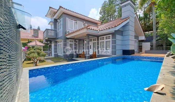 Disewakan Villa N16 Private Pool Kota Bunga Puncak 1