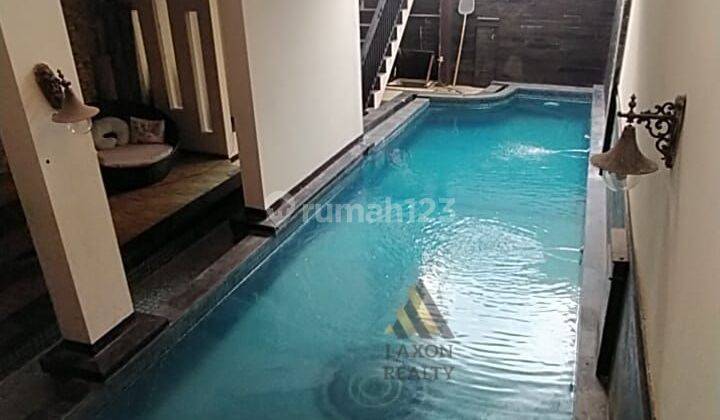 DIJUAL RUMAH MEWAH 3Lt kolam renang setramurni paster 1