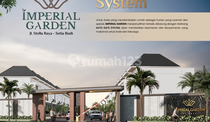 Luxury 6 Meter Imperial Garden Villa, Jl. Stella Raya, Setia Budi Luxury 6 Meter Imperial Garden Villa, Jl. Stella Raya, Setia Budi