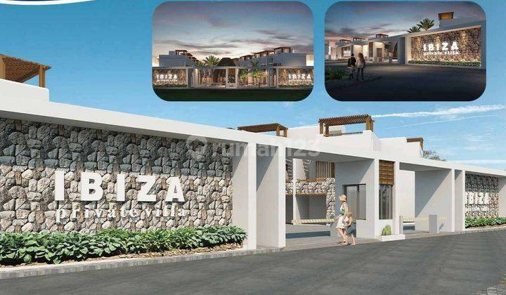 Rumah Desain Spanyol Cluster Ibiza Haus Private Villa 1