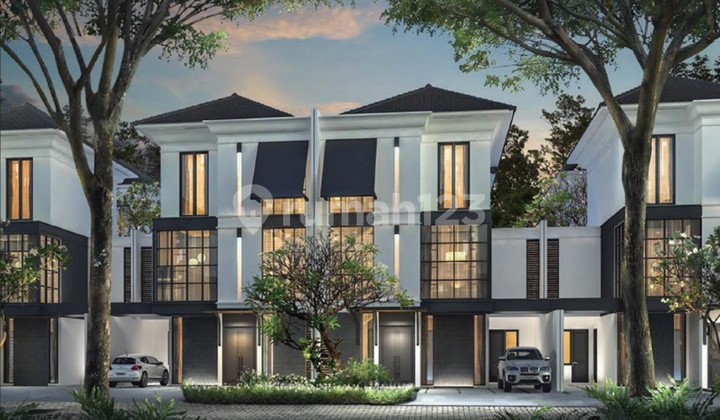Rumah baru design mewah dalam cluster area tenang di Kemang. Harga mulai 4M-an 2