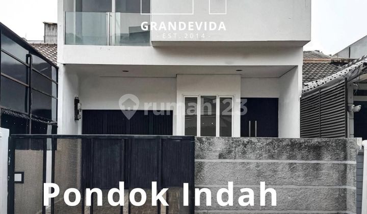 Rumah 2 Lantai Siap Huni Di Pondok Indah Hitung Tanah Rumah 2 Lantai Siap Huni Di Pondok Indah Hitung Tanah