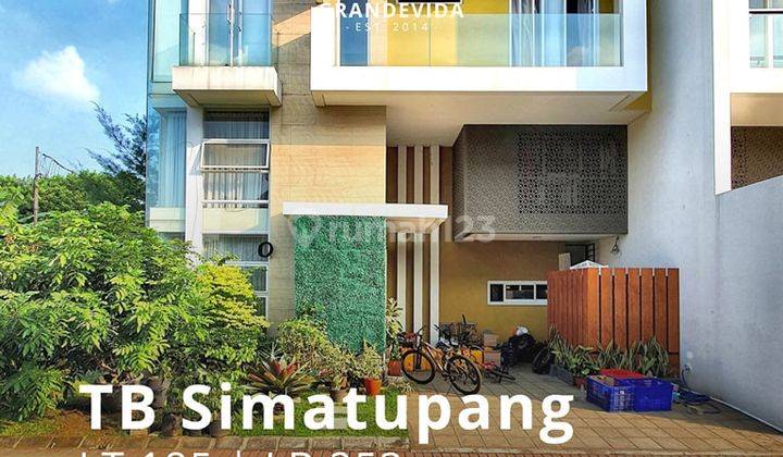 Rumah Modern Minimalis Murah Di Tb Simatupang 1