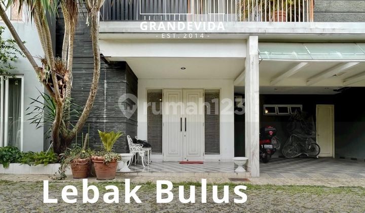 Rumah Minimalis Modern 2lantai Siap Huni Di Lebak Bulus 