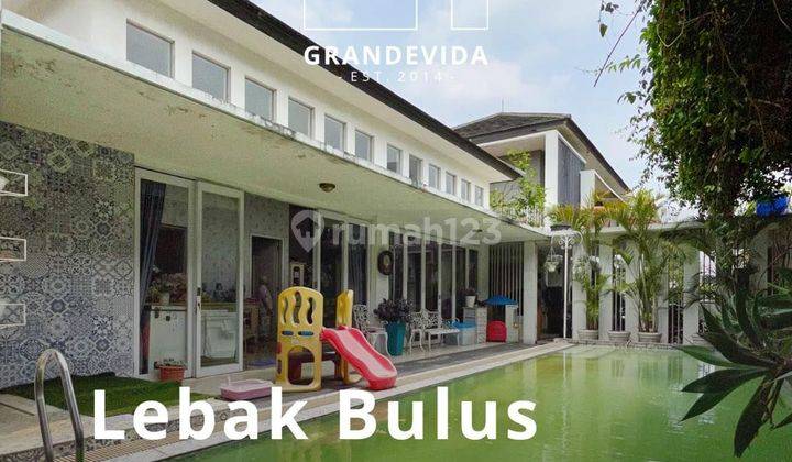 Rumah Mewah Dekat Mrt With Swimming Pool Di Lebak Bulus  1