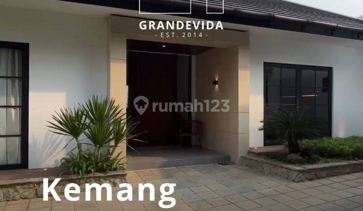 Rumah Baru Design Tropis 1lantai Jarang Ada Di Kemang  1