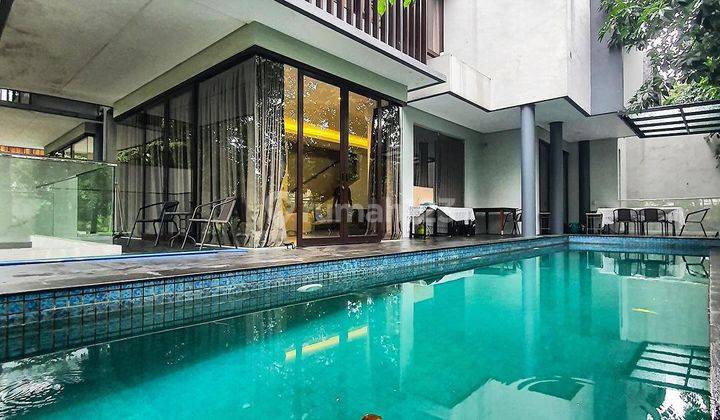 Rumah Mewah Di Kemang Bangunan Besar Dengan Private Pool Dan Private Lift 2