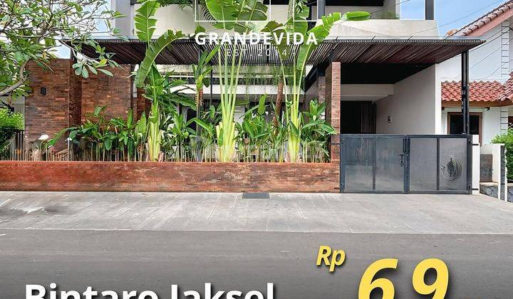 Rumah Cantik Siap Huni Dan Furnished Di Bintaro Jaksel 1