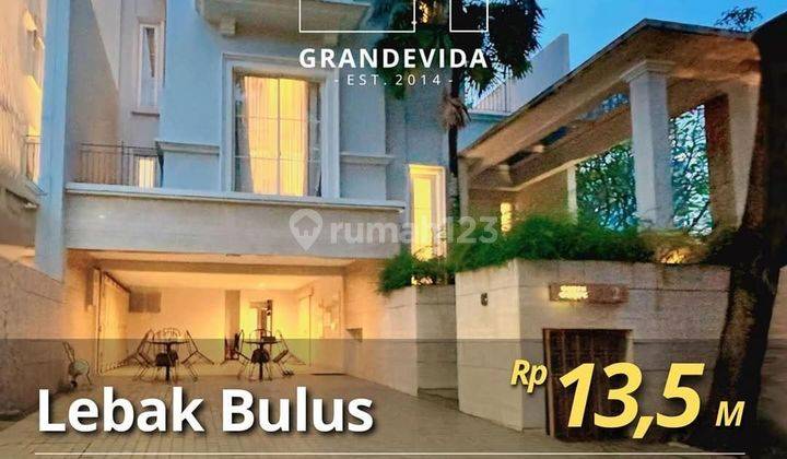 Lebak Bulus Siap Huni Private Cluster Rumah Modern Minimalis