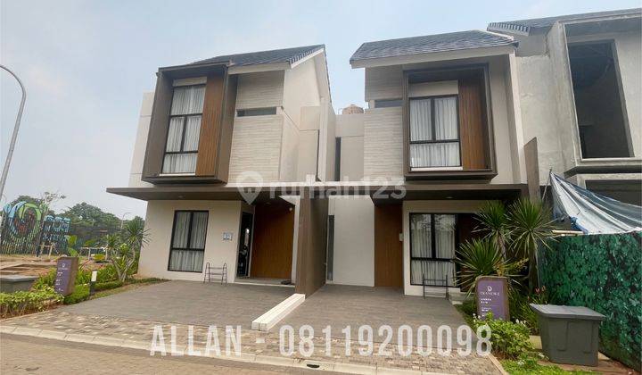 Dijual Rumah 2 Lantai Spesial Kamar Bawah Cluster Aeris Serpong 2