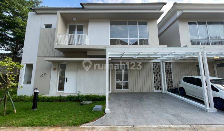 Rumah Hoek 19x10 New Alma Montana Village Gading Serpong 1