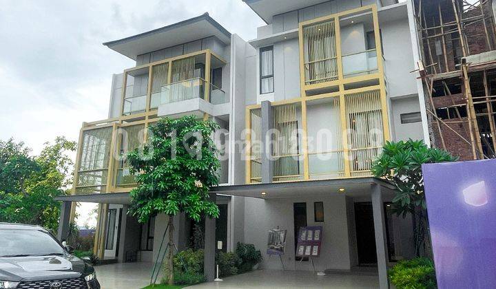 Rumah 3 Lantai Klasik Modern Cluster Eonna BSD Gading Serpong 1